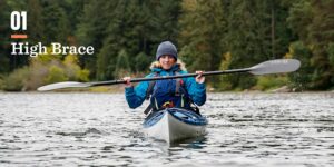 Cómo hacer kayak Edge y Brace Stroke