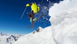 Esquí transversal: cómo esquiar tobogán