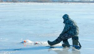 Motosierra de hielo para el pescador de hielo definitivo